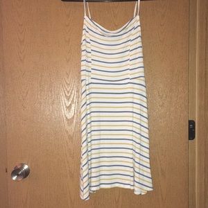 Stripped Skater Dress